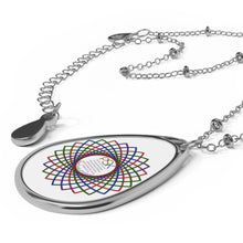 Load image into Gallery viewer, PSK w/Galatians 5:22-23 - Oval Necklace
